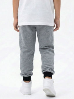 Брюки для мальчика штаны спортивные 22-0513 графит меланж