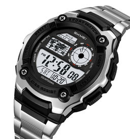 Часы наручные Skmei мужские электронные спортивные 2473silver
