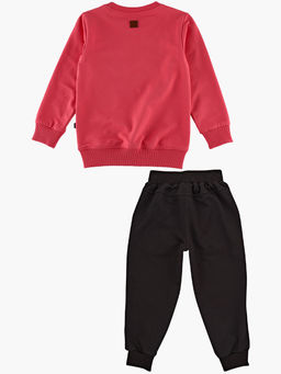 Комплект для девочки с брюками UD 2111 коралловый - Mini maxi фото 5