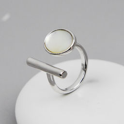 Кольцо Арт. 3V-5898-W - MyGemma фото 2