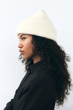 TURN-UP KNIT BEANIE - Zara фото 10
