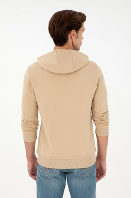 Мужская базовая толстовка песочного цвета Неожиданная скидка в корзине - U.s. polo assn фото 5