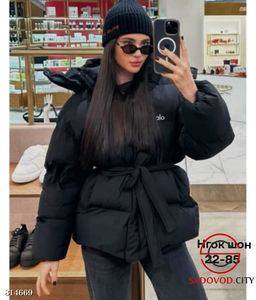 Куртка женская зимняя с капюшоном