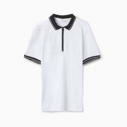 Футболка поло мужская MINAKU REGULAR FIT: белая, р-р 46