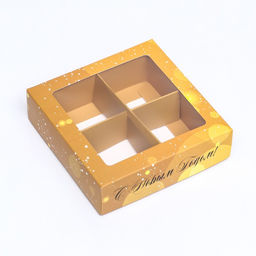 Коробка под 4 конфеты, 12.5?12.5?3.5 С Новым годом! - UPAK LAND фото 7