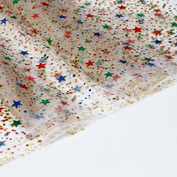 Цена за 64 шт. Ткань для рукоделия и шитья органза, ширина 150 см