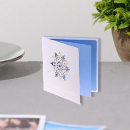 Открытка ручной работы "С Рождеством и Новым Годом! - 1"