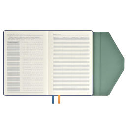 Ежедневник недатированный ESCALADA, А5, 160 л., арт. 63978/ 15 РУФФО СЕРО-ГОЛУБОЙ  фото 15