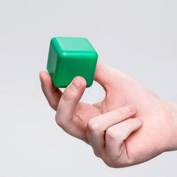 Кубики детские, пластиковые, цветные, 20 штук, 4×4 см