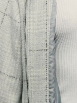 Полупальто с вязаным воротником / Zarina фото 7