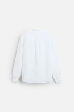 COTTON - LINEN SHIRT - Zara фото 7
