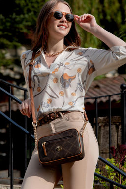 Женская коричневая сумка