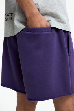 Pantal?n corto en sudadera Relaxed Fit - H&m фото 6