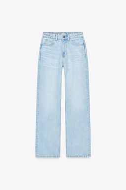 Z1975 STRAIGHT HIGH-WAIST LONG LENGTH JEANS - Zara фото 2