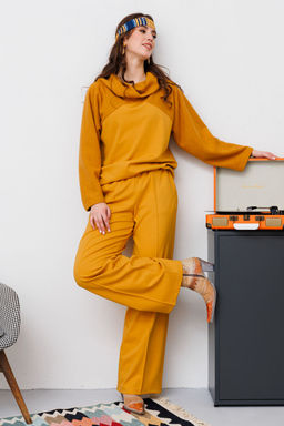 Костюм NIKVA н470-1 горчица  фото 3