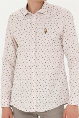 Мужская рубашка с длинным рукавом Stone - U.s. polo assn фото 13