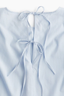 Blusa de algodon con lazadas - H&m фото 6