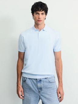 Джемпер поло regular fit / Zarina  фото 4