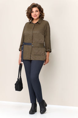 Костюм VOLNA 1310 горчично-графитовый