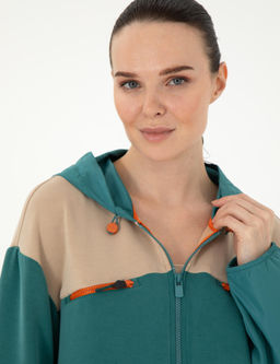 Koyu Ye_il Comfort Fit Sweatshirt