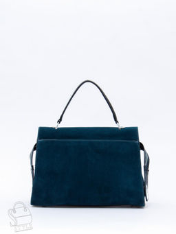 Сумка женская кожаная 9675MSS d.blue Velina Fabbiano-Safenta в Новосибирске