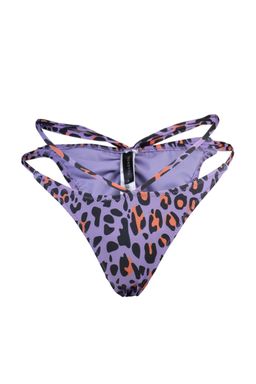 Leopar Desenli Biyeli High Leg Brazilian Bikini Alt? TBESS23BA00051