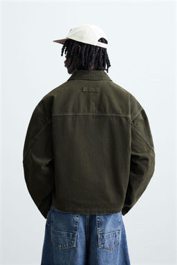 RELAXED FIT WASHED JACKET - Zara фото 3