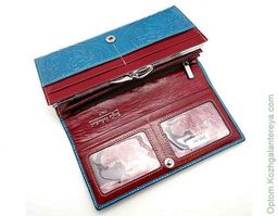 Большой женский кожаный кошелек Sergio Valentini СВ 3191-111  фото 2