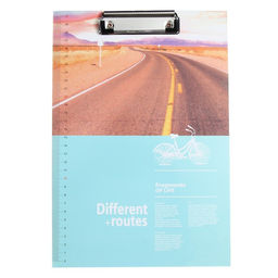 Планшет с прижимом формат А4 картон Путешествие, МИКС - Calligrata фото 2
