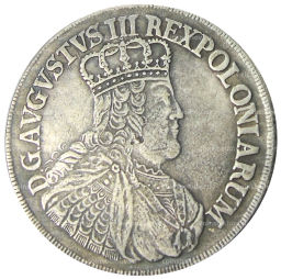 1 талер 1753 года Польша  Копия