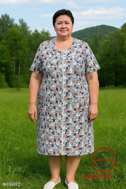 халат женский на молнии - Bruno фото 3