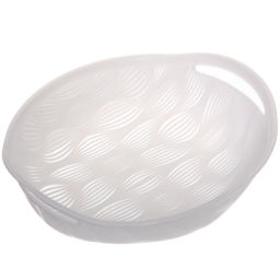 Цена за 2 шт. Сухарница пластиковая "Волна" 25*22*5,5см