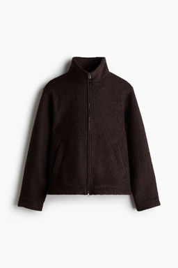 Chaqueta boucle de mezcla de lana Regular Fit - H&m фото 6