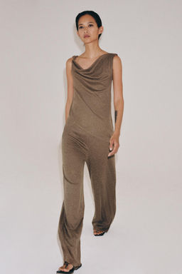 PANTAL?N RECTO R?STICO / Marr?n - Zara фото 2