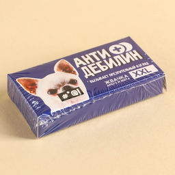 Жевательные резинки XXL Антидибилин в коробке, 13,5 г (5 шт. х 2,7 г). - Simaland фото 6