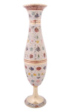 Ваза 10 №Кт6018/10/1 (эмаль белая) - Ганг фото 3