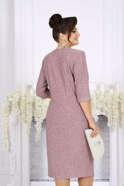 Платье Ninele 7499 пудра  фото 5