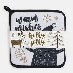 Набор кухонный "Warm wishes" подставка, прихватка