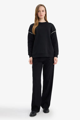 %100 Pamuk Regular F_t Sweatshirt Tunik - Defacto фото 3