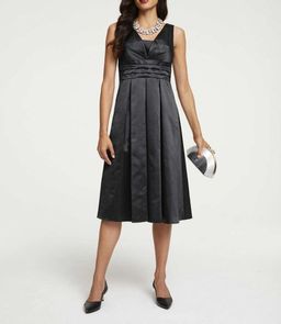 Платье, черное - Patrizia dini фото 3