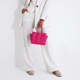 Сумка-тоут на молнии, цвет розовый - Simaland фото 3