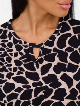 Туника женская , цвет бежевый