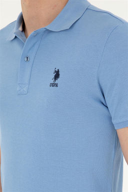 Мужская темно-синяя базовая футболка - U.s. polo assn фото 7