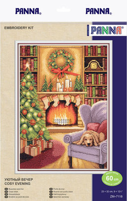 Набор для вышивания PANNA ZM-7118 Уютный вечер 23 х 32 см