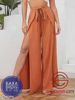 Женские летние брюки с разрезами - Bruno фото 3