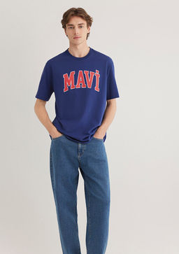 Mavi Logo Bask?l? Mavi Tisort  фото 2