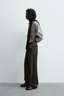 SPLASH-WASH DENIM SHIRT - Zara фото 3