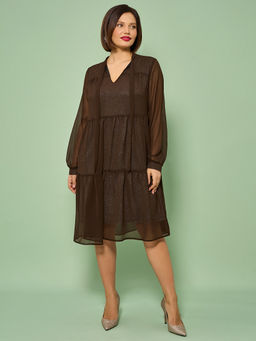 Платье 0060-2а шоколад - Aquarell фото 39