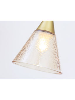 Светильник подвесной TR3173, 1хE27, 60Вт, d15,5 h100 см, цвет золото