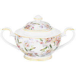 Сахарница 370 мл 17,5*11*10 см "Корнелия" NEW BONE CHINA